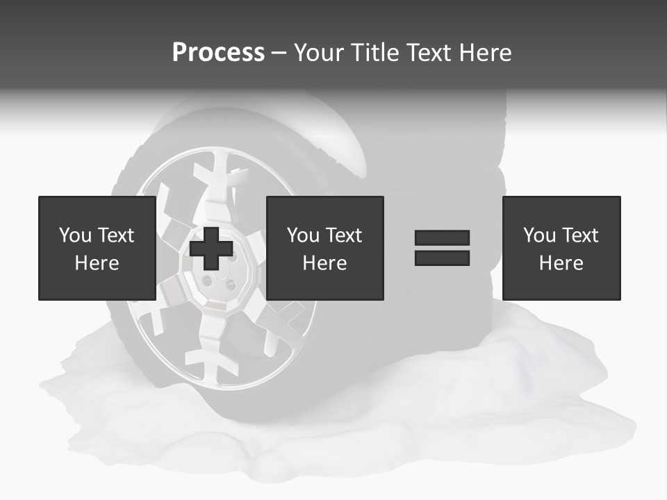 Silver White Water PowerPoint Template