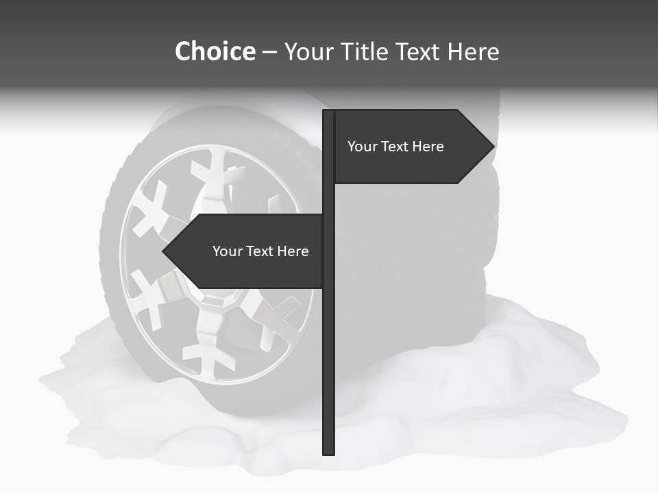 Silver White Water PowerPoint Template