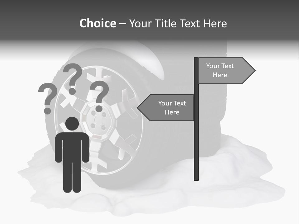 Silver White Water PowerPoint Template