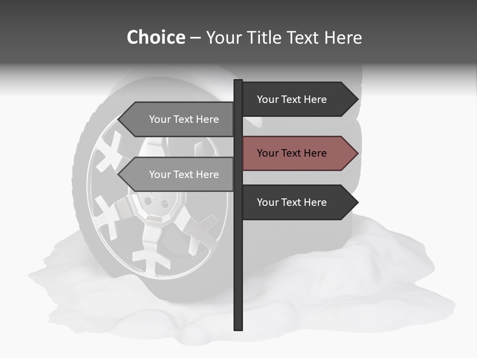 Silver White Water PowerPoint Template