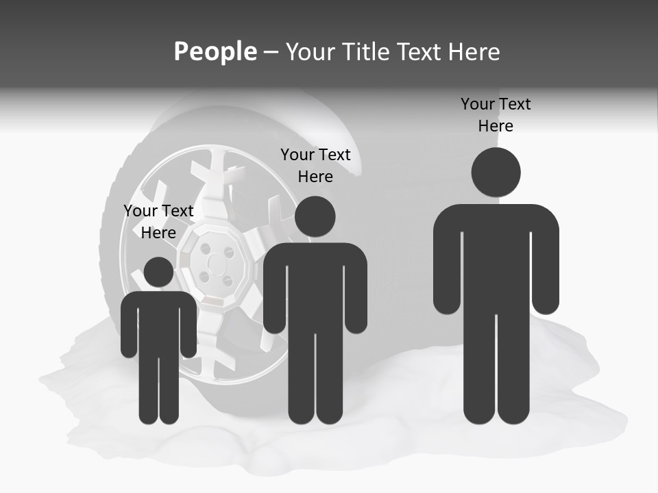 Silver White Water PowerPoint Template