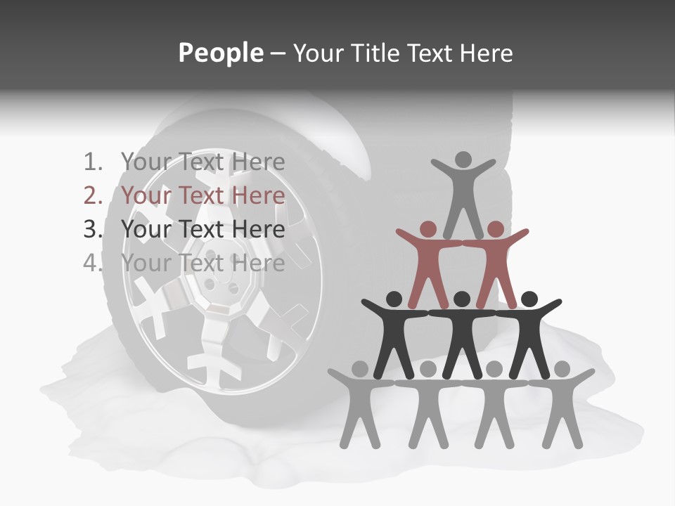 Silver White Water PowerPoint Template