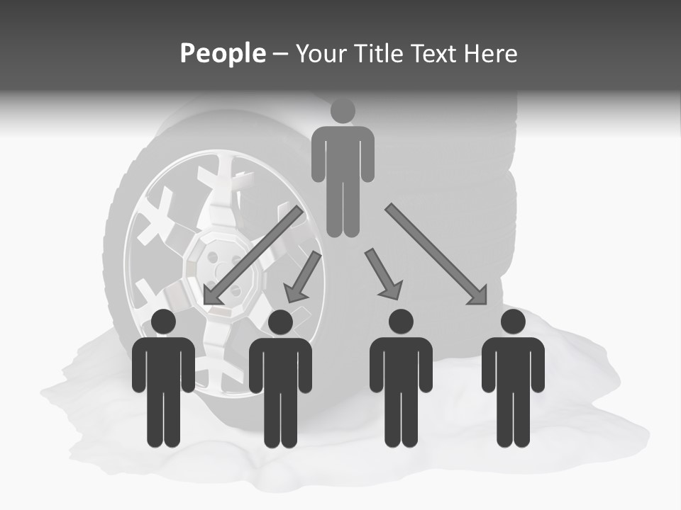 Silver White Water PowerPoint Template