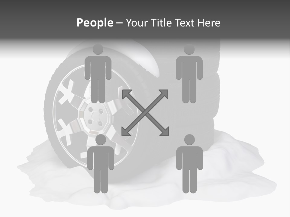 Silver White Water PowerPoint Template