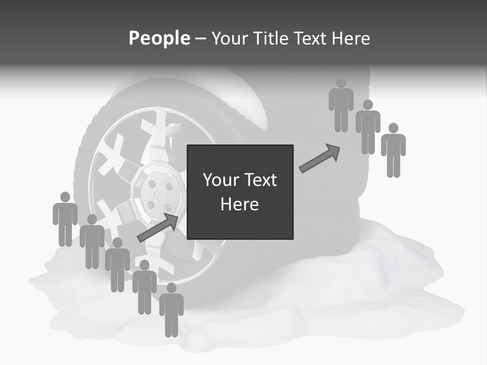 Silver White Water PowerPoint Template