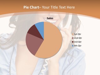 Happy Telecom White PowerPoint Template