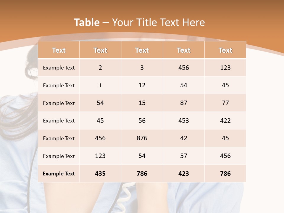 Happy Telecom White PowerPoint Template
