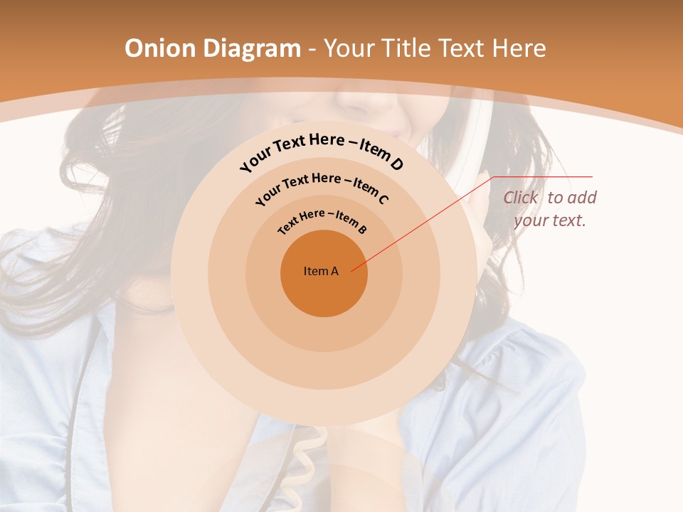 Happy Telecom White PowerPoint Template