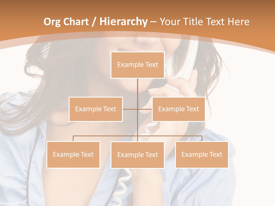 Happy Telecom White PowerPoint Template