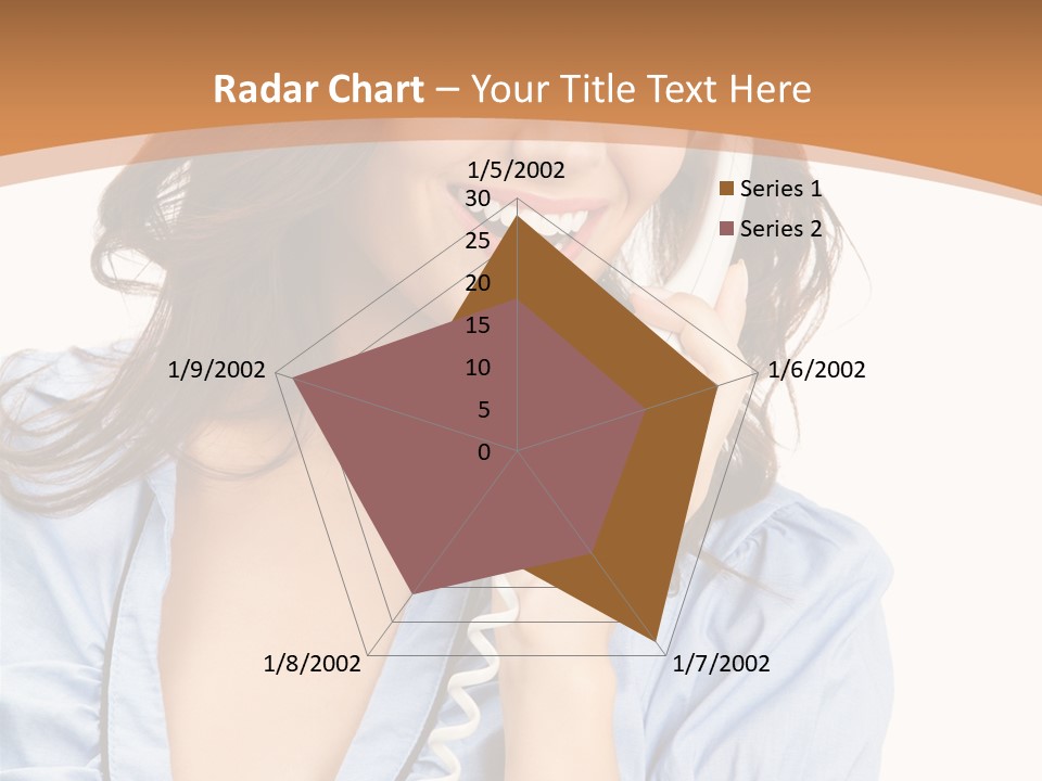 Happy Telecom White PowerPoint Template