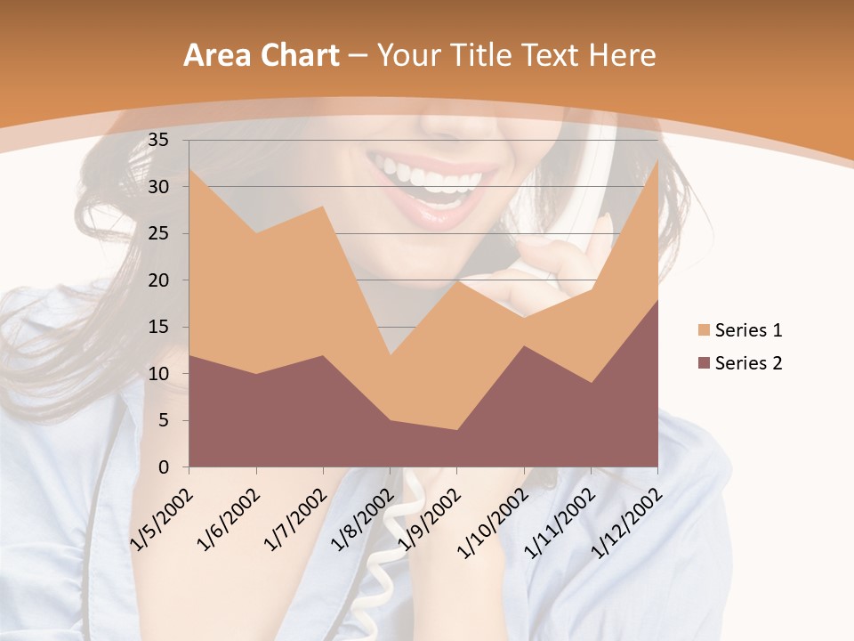 Happy Telecom White PowerPoint Template