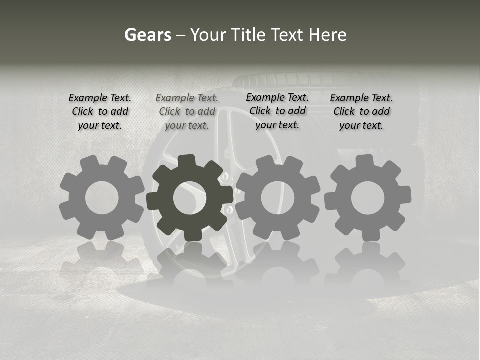 Stained Profile Retro PowerPoint Template