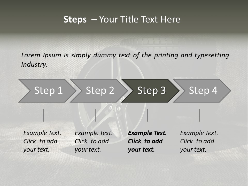 Stained Profile Retro PowerPoint Template
