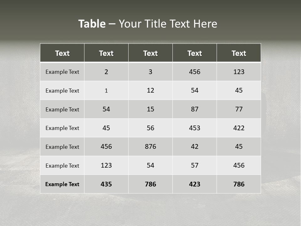 Stained Profile Retro PowerPoint Template