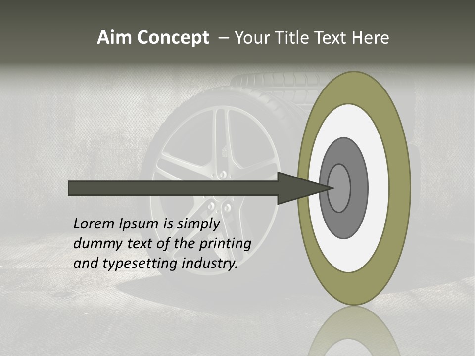 Stained Profile Retro PowerPoint Template