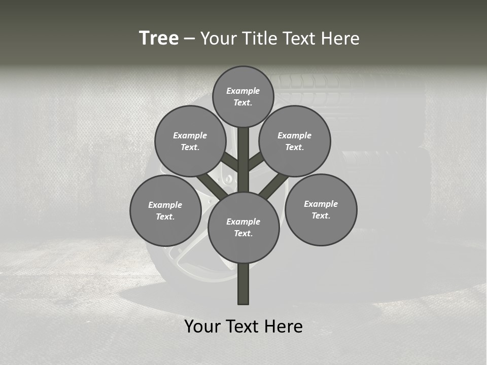 Stained Profile Retro PowerPoint Template