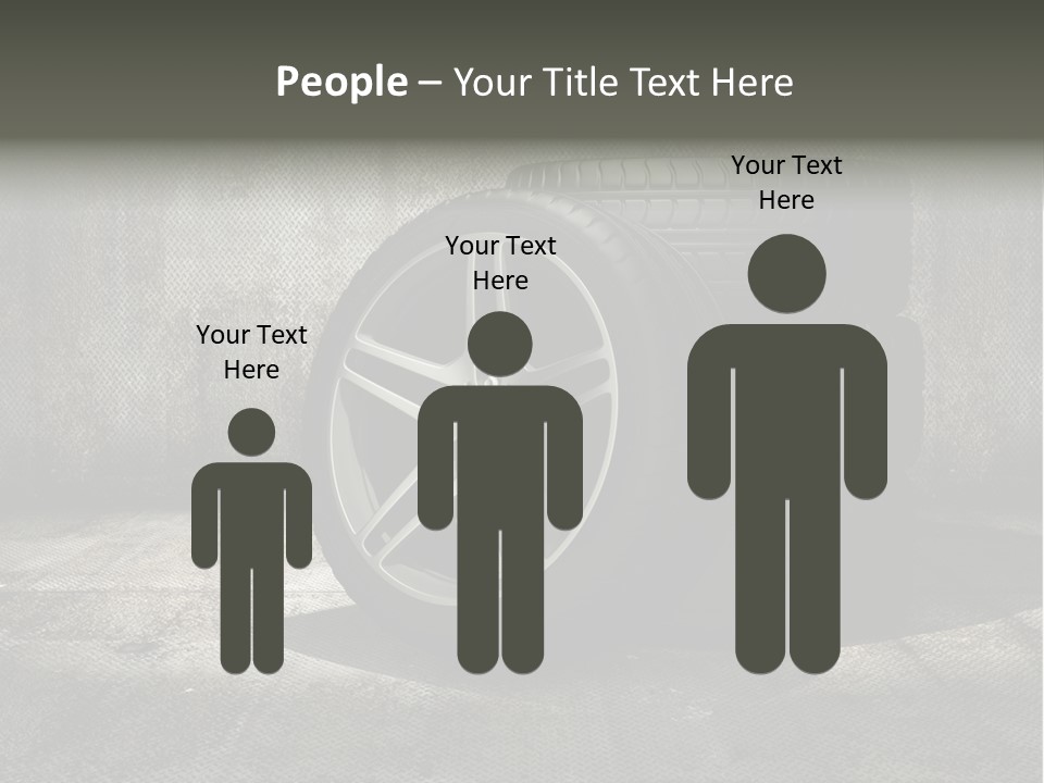 Stained Profile Retro PowerPoint Template