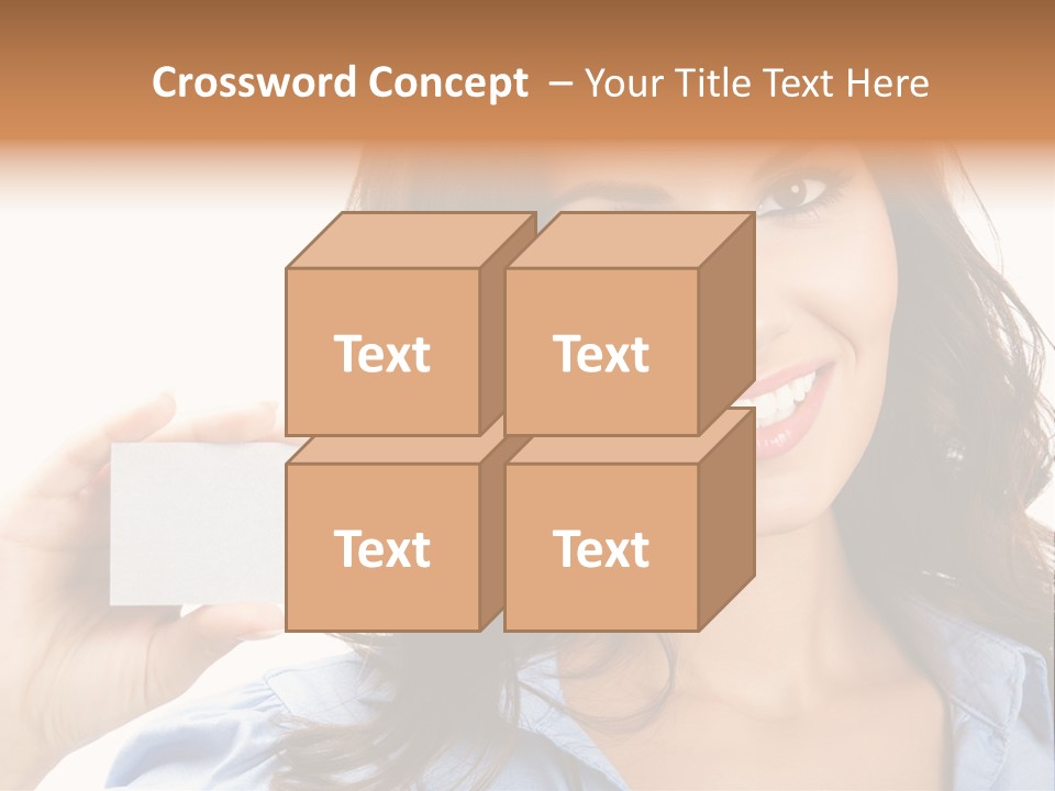 One Cheering Welcoming PowerPoint Template