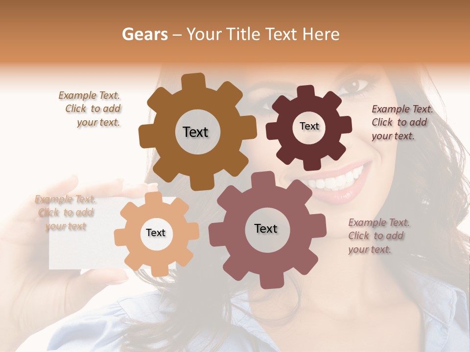 One Cheering Welcoming PowerPoint Template