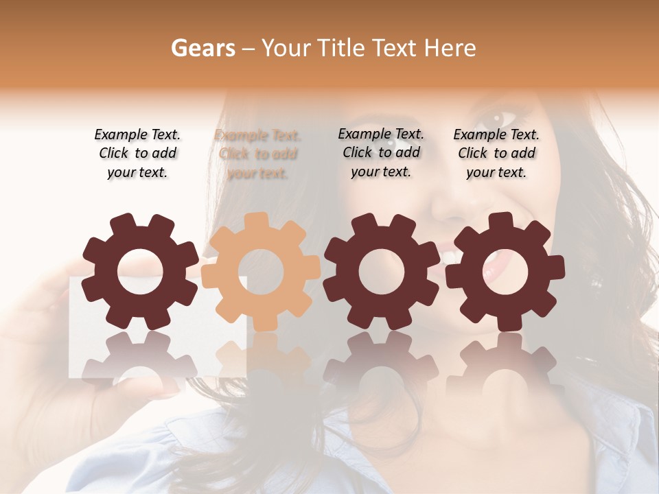 One Cheering Welcoming PowerPoint Template
