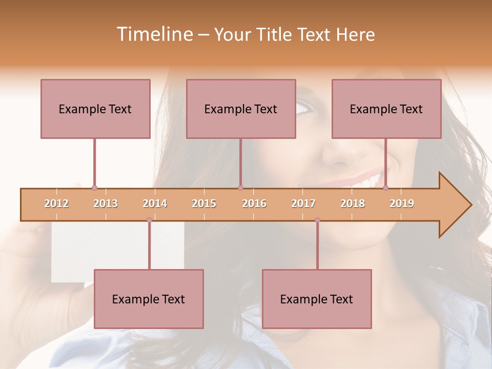 One Cheering Welcoming PowerPoint Template