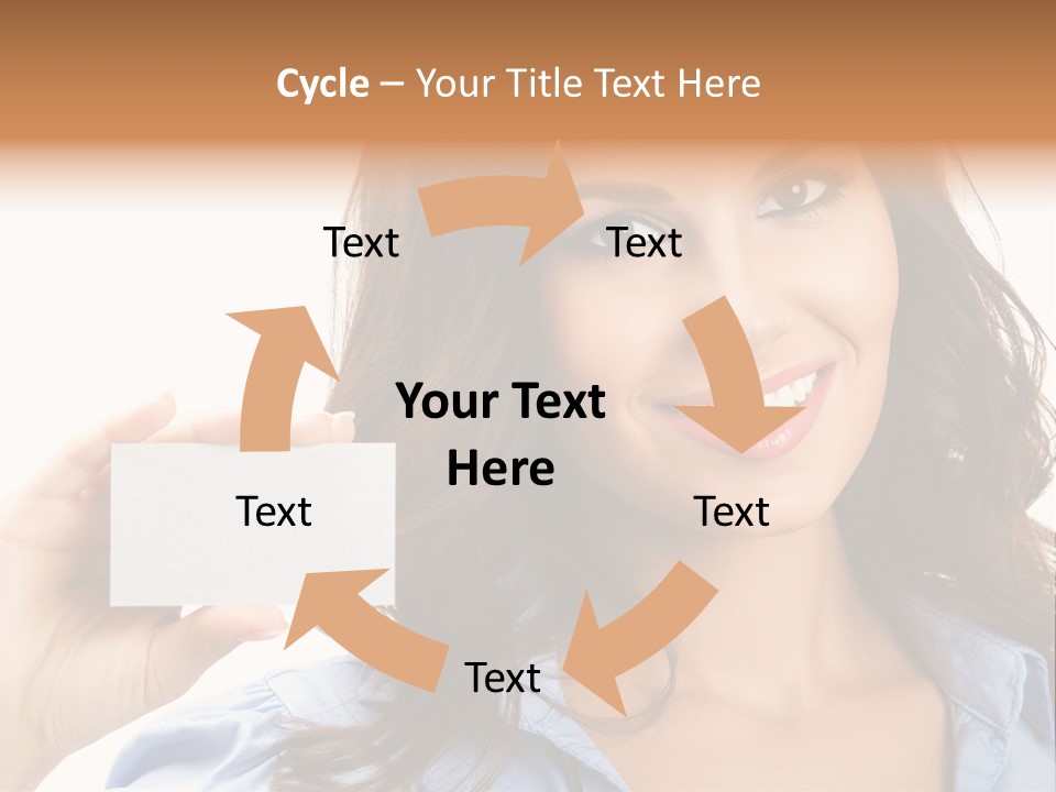 One Cheering Welcoming PowerPoint Template