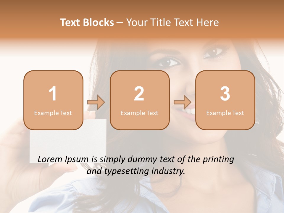 One Cheering Welcoming PowerPoint Template