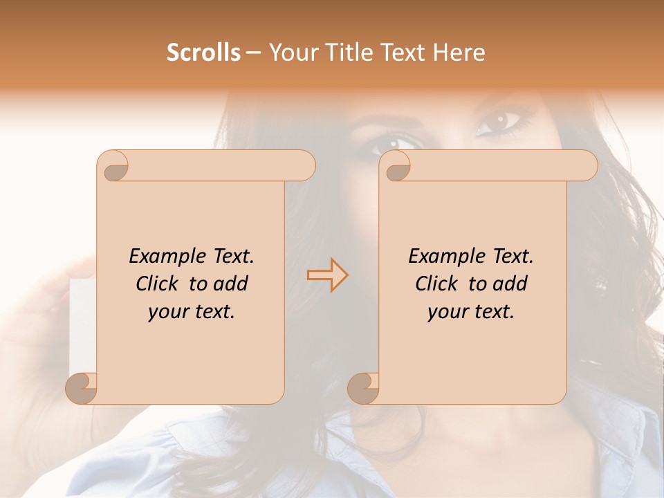 One Cheering Welcoming PowerPoint Template