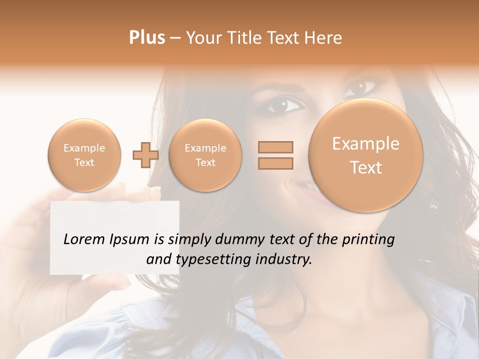 One Cheering Welcoming PowerPoint Template