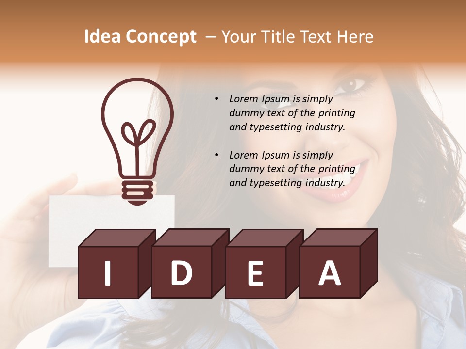 One Cheering Welcoming PowerPoint Template