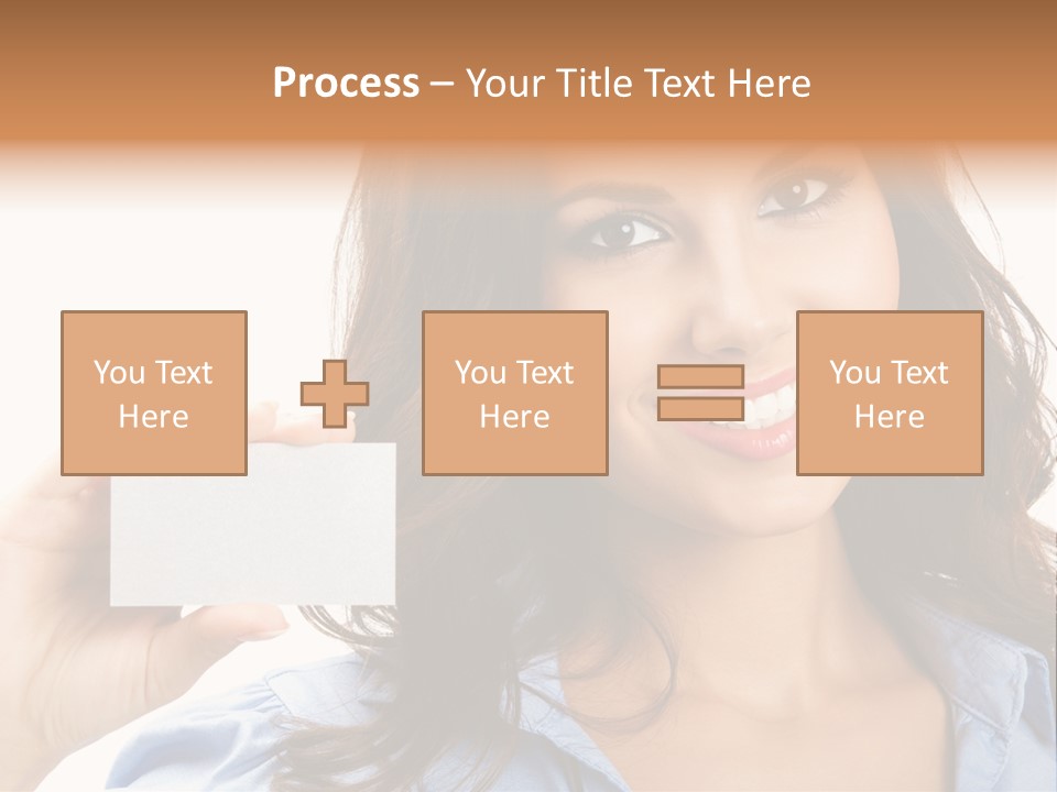 One Cheering Welcoming PowerPoint Template