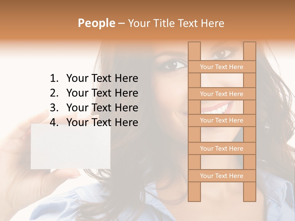One Cheering Welcoming PowerPoint Template