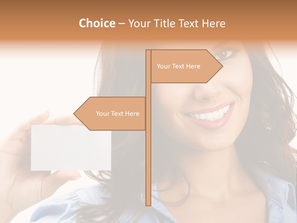 One Cheering Welcoming PowerPoint Template