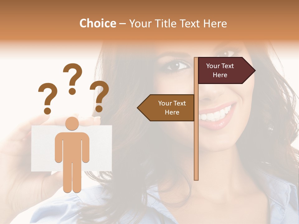 One Cheering Welcoming PowerPoint Template