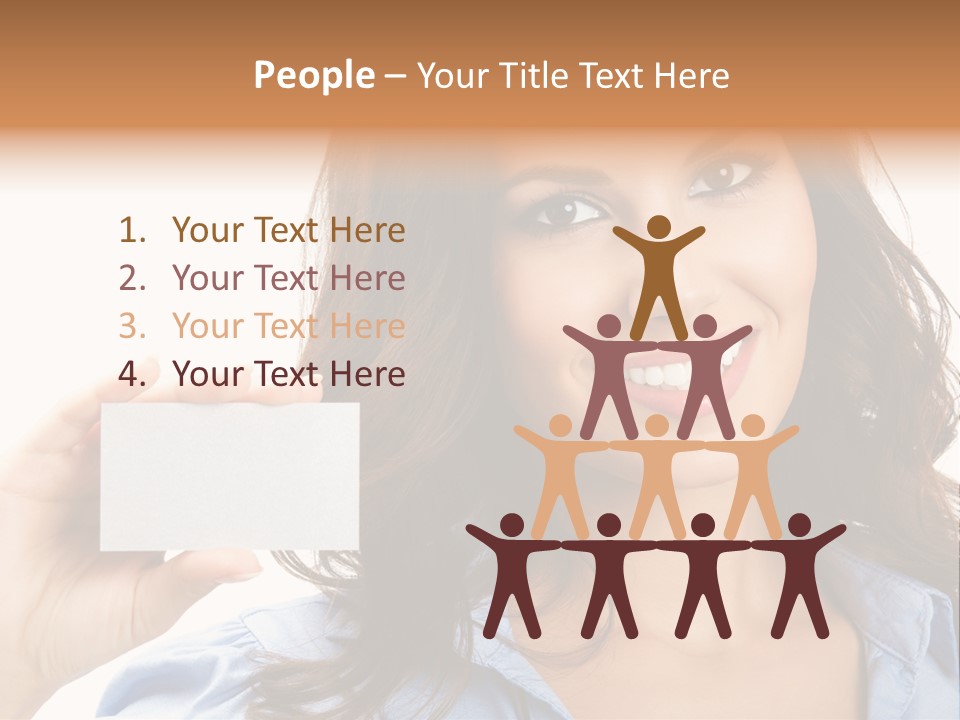 One Cheering Welcoming PowerPoint Template