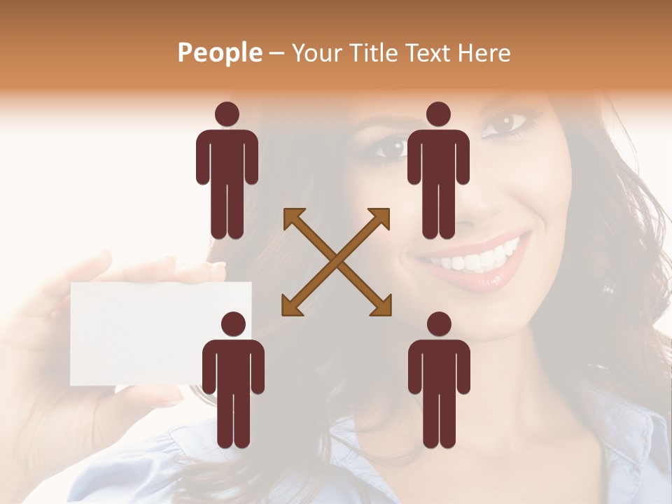 One Cheering Welcoming PowerPoint Template