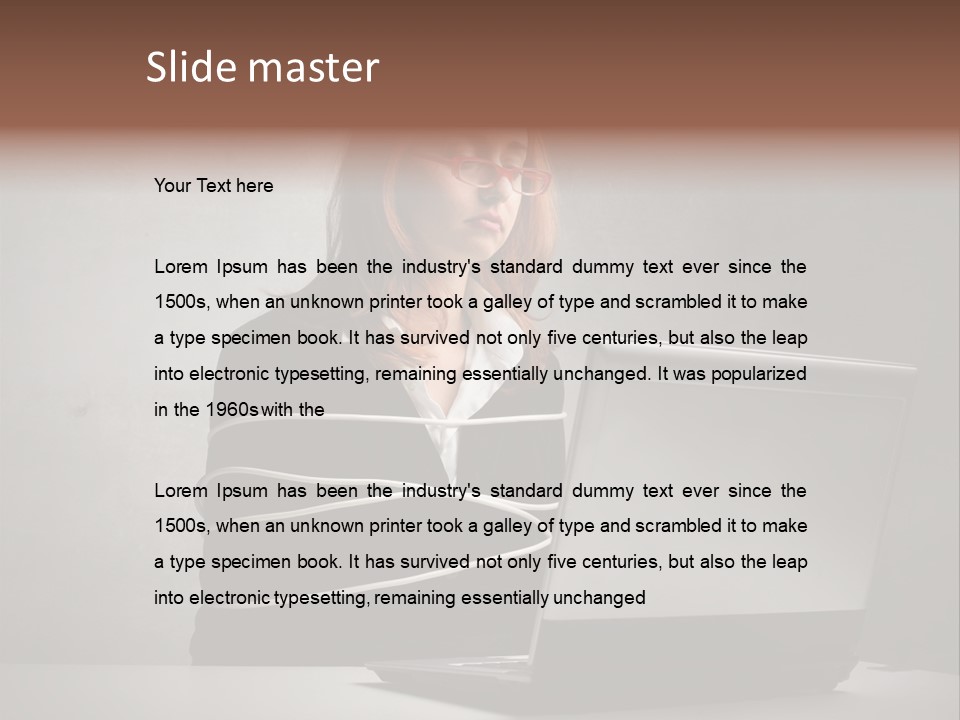 Job Mouse Expression PowerPoint Template