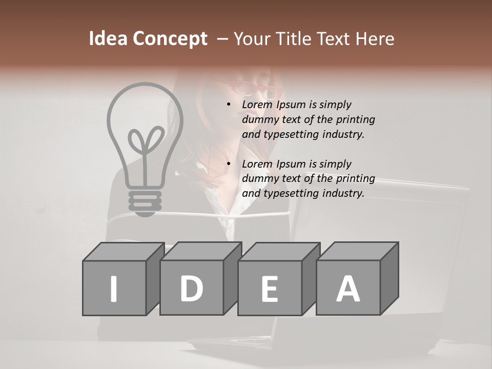 Job Mouse Expression PowerPoint Template