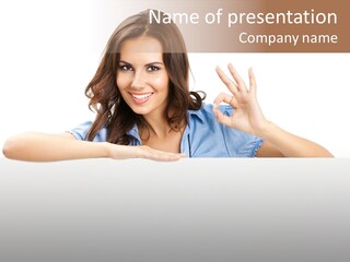 Slogan Show Banner PowerPoint Template