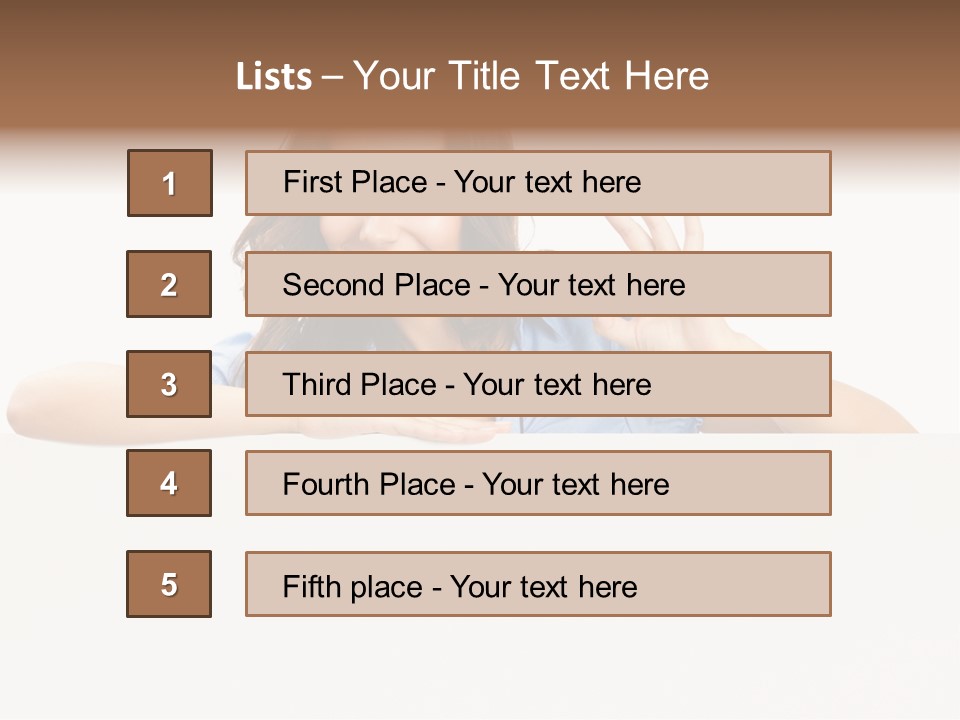 Slogan Show Banner PowerPoint Template