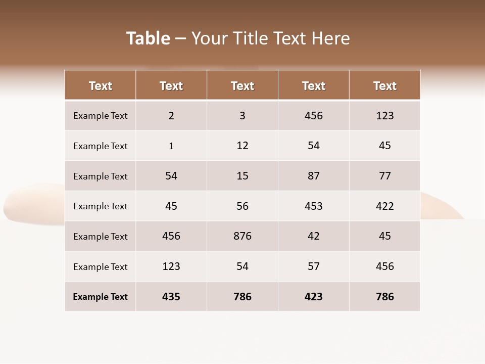 Slogan Show Banner PowerPoint Template