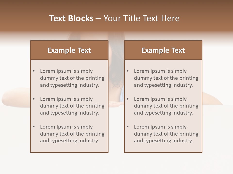 Slogan Show Banner PowerPoint Template