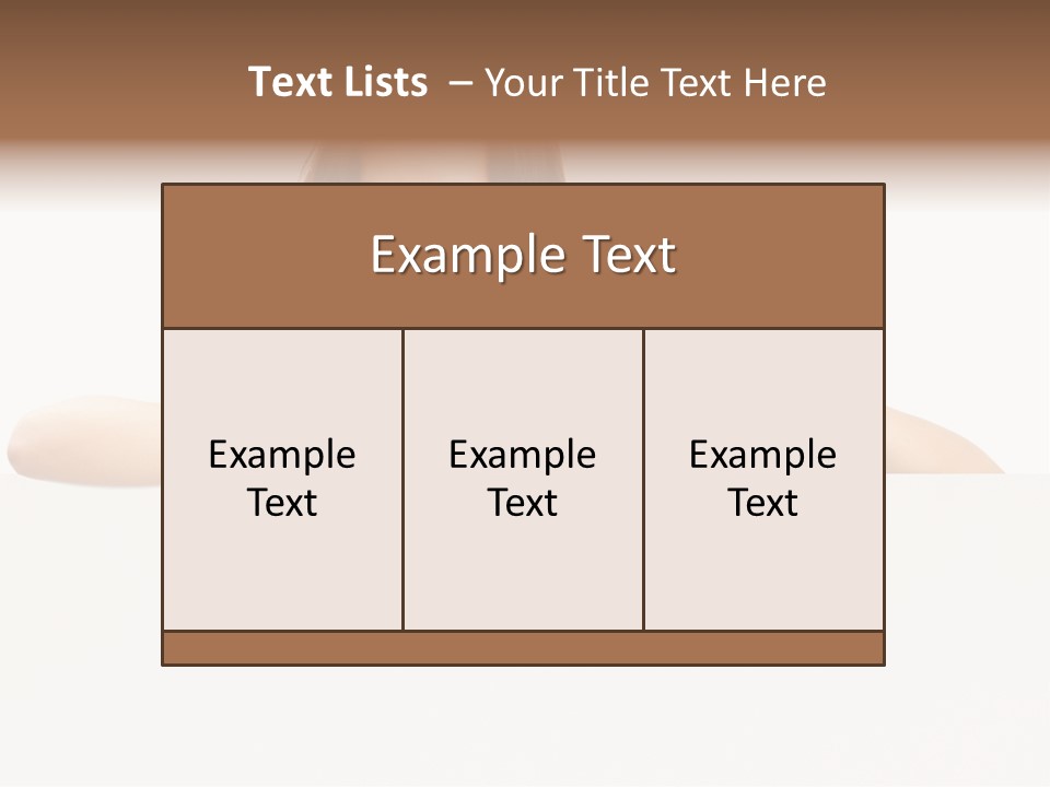 Slogan Show Banner PowerPoint Template