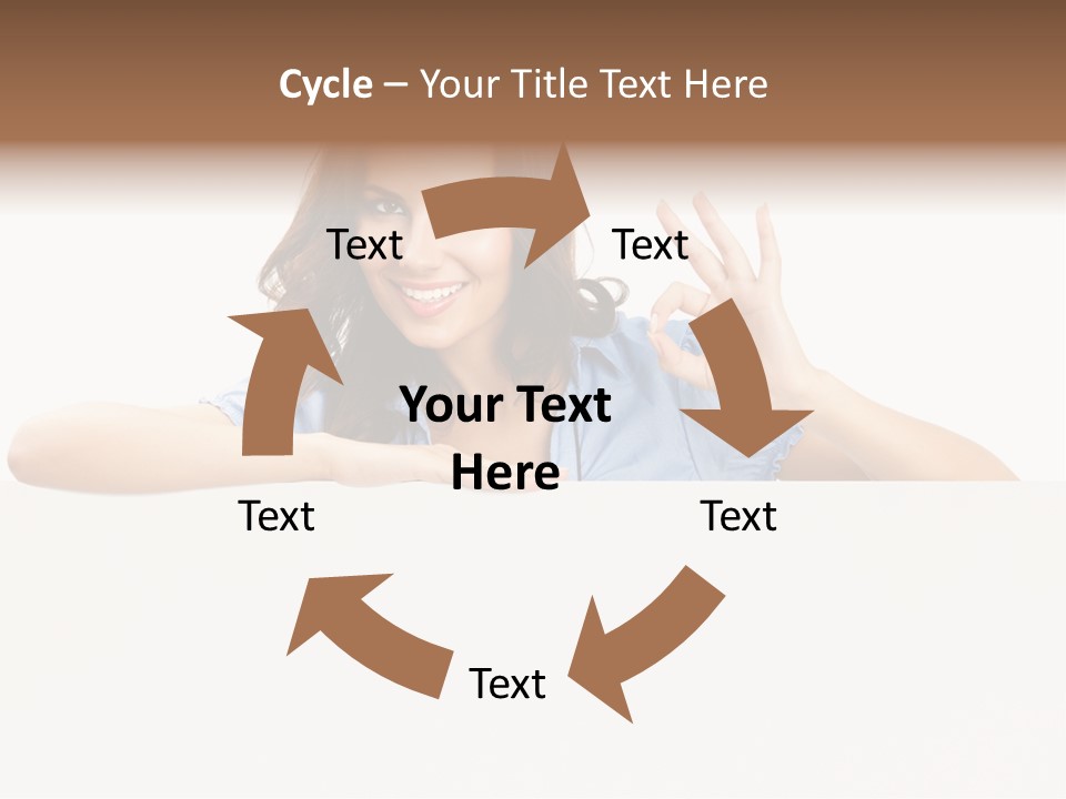 Slogan Show Banner PowerPoint Template