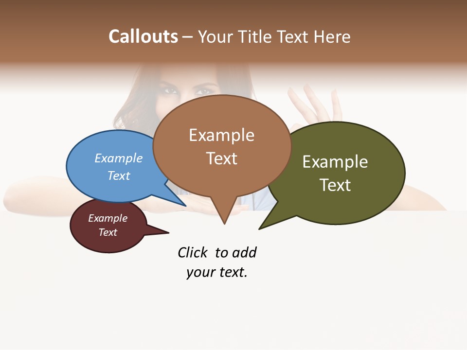 Slogan Show Banner PowerPoint Template