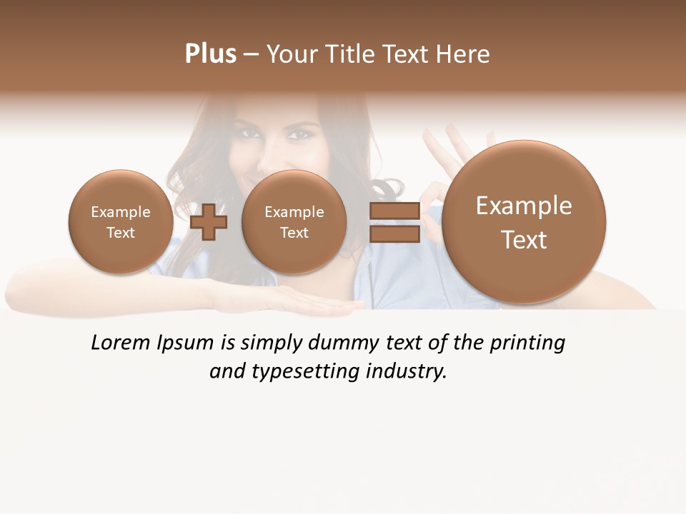 Slogan Show Banner PowerPoint Template