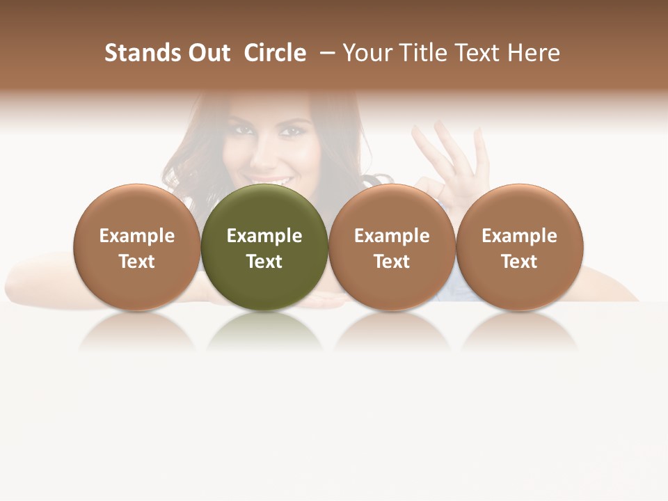 Slogan Show Banner PowerPoint Template