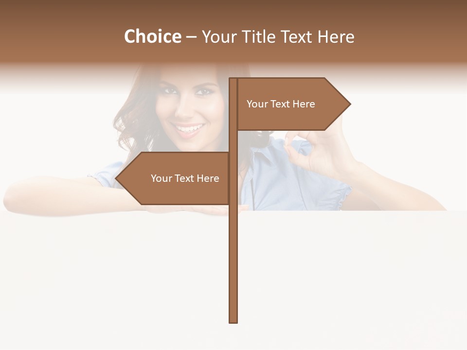 Slogan Show Banner PowerPoint Template