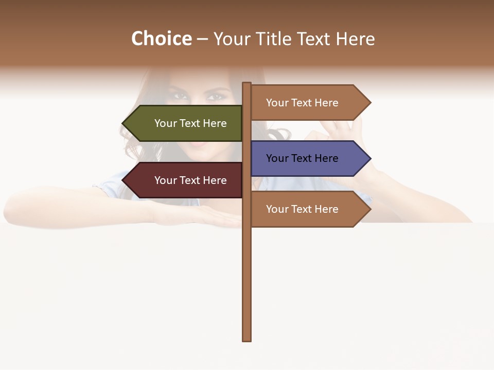 Slogan Show Banner PowerPoint Template