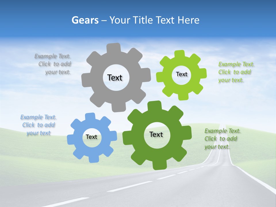 Country Basket Surveyor PowerPoint Template